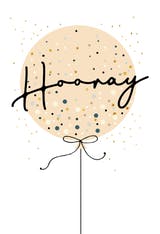 Hooray Day - Tarjeta De Cumpleaños